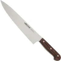 Arcos Messer Kochmesser Palisander 263600 Edelstahl Nitrum und mango Edelstahl Rosenholz mit 25 cm Klinge und Abdeckklinge