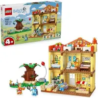 LEGO Bluey Familienhaus, Bauset für Mädchen und Jungen ab 4 Jahren, Bluey, Bingo, Chilli & Bandit Figuren