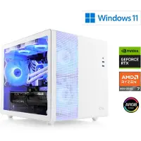 CSL Computer Gaming PC, AMD Ryzen 7 8700F, 4100 MHz, GeForce RTX 5070, 32 GB DDR5 RAM, 2000 GB M.2 SSD, Windows 11 Home, USB 3.2 | M11850H