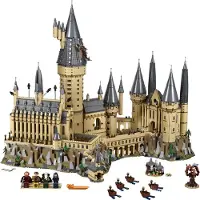 LEGO Harry Potter Schloss Hogwarts, Schloss Spielzeug, Sammlerstück mit Minifiguren und vielen Details 71043