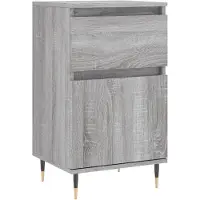 vidaXL Sideboard Grau Sonoma 40x35x70 cm Holzwerkstoff