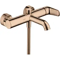 Hansgrohe Wannen-Einhebelmischer Axor Citterio M AP, Ausladung 200mm, polished red gold