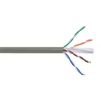 HomeShopXL CAT6 UTP Ethernet-Kabelrolle 305 m – CCA – Grau - 305 Meter [20047]