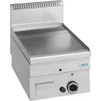 Saro Gasgrillplatte, glatt, Auftisch, 400x600, GFT46L