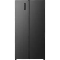 Hisense RS3P558NEFC Side-by-Side Kühl-/Gefrierkombination, 2-türig, 544 Liter, Schwarz