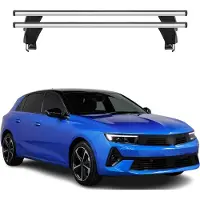 Menabo Dachträger Grundträger für Opel Asta L 2021-2025 Alu Grau 2tlg