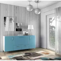 Xl Moebel Gmbh Blau Sideboard Luxus Wohnzimmer Wohnwände Einrichtung Kommoden