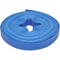 Syfax Wasser-Flachschlauch 25 m 1 Zoll PVC