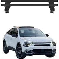 Menabo Dachträger Grundtäger für Citroën C4 mk3 2020-2025 50kg Alu Schwarz 2 tlg