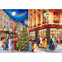 Wooden City Holzpuzzle Straße Nnon 505 dlko aus Holz