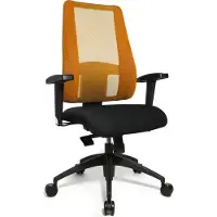Topstar Lady Sitness Deluxe AL.T2 schwarz/orange