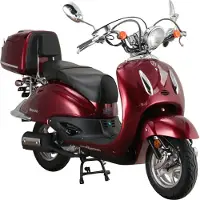 Alpha Motors Motorroller "Retro Firenze" 125 cm³ 85 km/h Euro 5+ 8,29 Spar-Set, mit Topcase, mit Lenkerschloss