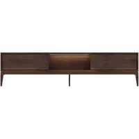 AEA Luxus Wohnzimmer Braun Möbel Wohnwand TV-Ständer neu Modern