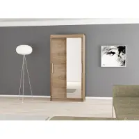 Minio Kleiderschränke TOKYO 2 100 cm Sonoma