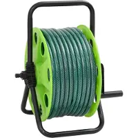 vidaXL Möbel Schlauchtrommel Freistehend mit Schlauchanschluss-Set 0,5" 30 m - Gartenschläuche"Design 2024" DE60473344