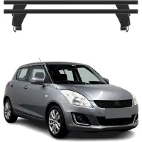 Menabo Dachträger Grundtäger für Suzuki Swift mk2 2013-2017 FL 50kg Alu Schwarz