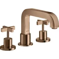 Hansgrohe Fertigmontageset Axor Citterio 3-L-BW-Arm., m Kreuzgr., pol. red gold