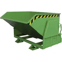 Bauer Kippbehälter Typ BK 80, grün