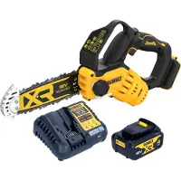 DeWalt DCMPS 520 M1 Akku Astsäge 18 V 20 cm Brushless + 1x Akku 4,0 Ah + Ladegerät