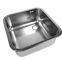 Chefgastro Gastro-Edelstahl-Spülbecken, AISI 304 HxBxT 18x33,5x23,5cm