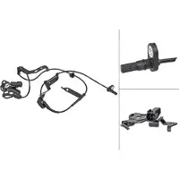 ABS . Sensor Raddrehzahl Vorne Links für FORD RANGER (TKE) 31962