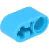 LEGO Technic: 50 Hebelarme 1x2, Pin- und Achsloch, Azurblau