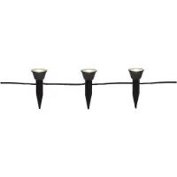 Star Trading 482-84, Leichte Dekorationskette, Schwarz, Polyvinylchlorid (PVC), Ambiente, Ausrichtung, Universal, Flexibel