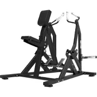 Tunturi Platinum Seated Row Kraftstation – Fitnessmaschine für Rückentraining – Plate Loaded Homegym – 200 kg Maximales Gewicht – V-Serie