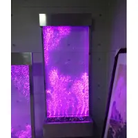 AEA Trennwand Regal Schrank Wasserwand Säule Wände Waterwall LED 60x162 Wasserwände
