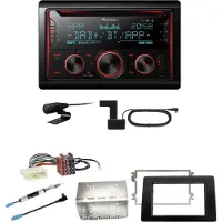 Pioneer FH-S820DAB USB Bluetooth DAB+ CD Einbauset für Renault Master 3 ab 2019