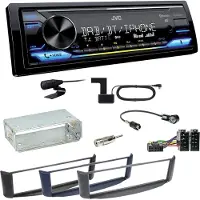 JVC KD-X472DBT Digitalradio Bluetooth USB MP3 FLAC Einbauset Smart ForTwo 450