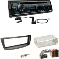 Kenwood KDC-BT760DAB Bluetooth DAB Einbauset Toyota Aygo Citroen C1 Peugeot 107