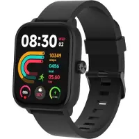 Maxcom Smartwatch Ecowatch 4, 260 mAh, 1,32 Zoll, Wasserdicht IP67- in Schwarz