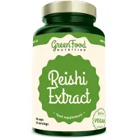 GreenFood Nutrition Reishi Extrakt + Kapselbehälter 90 St Kapseln