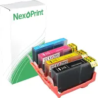 NexoPrint Druckerpatrone kompatibel zu HP SM596EE 364XL mehrfarbig PhotoSmart 6525 e All-in-One 6520 e 6510 e- 5515 5514