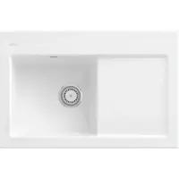 Villeroy & Boch Keramikspüle 677201R1, Subway 45 Einbauspüle - inkl.