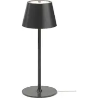Casa Nova Tischleuchte LED AKKU DH 12x31 cm grau Tischlampe