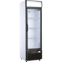 Saro Getränkekühlschrank mit Werbetafel, Modell GTK 282 M