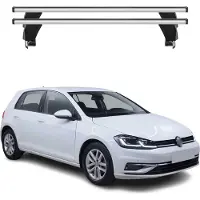 Menabo Dachträger Grundtäger für VW Golf 2012-2019 50kg Aluminium Silber 2 tlg