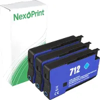 NexoPrint Druckerpatrone kompatibel zu HP 3ED77A 712 cyan Envy Pro 6455