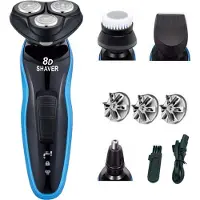 Douself Elektrorasierer, Nasentrimmer, Kotelettenschneider, Haarschneider, Vier-in-Eins-Set