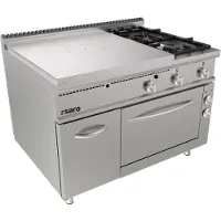 Saro Glühplattenherd Elektroofen+ 2 Brenner +Tür LQ
