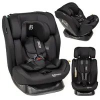 Bebelissimo – EOS - Kindersitz 40-150 cm - RWF/FWF - i-Size Standard- black
