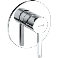 Kludi NOVA FONTE PURISTIC Unterputz-Brause-Einhandmischer, 28 l/min, 207550515, Farbe: Chrom