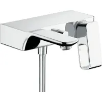 Hansgrohe Einhebel-Wannenmischer AXOR URQUIOLA DN 15, Aufputz brushed nickel brushed nickel