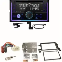 JVC KW-DB95BT Bluetooth Digitalradio Einbauset für Suzuki Grand Vitara JT