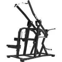 Tunturi Platinum Wide Lat Pulldown Kraftstation – Fitnessgerät für Rückentraining – Plate Loaded Homegym – 200 kg Maximales Gewicht – V-Serie