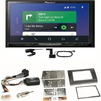 Pioneer AVH-Z9200DAB Android Auto Carplay Einbauset für Suzuki Swift Sport EZ MZ