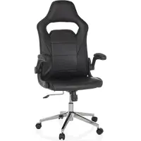 MyBuero Gamingstuhl GAME SPORT PRO Kunstleder Höhenverstellbarer Computerstuhl, Bürostuhl mit abklappbaren Armlehnen