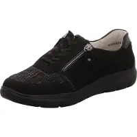 Waldlaufer Schnürhalbschuhe in schwarz, Gr. 6